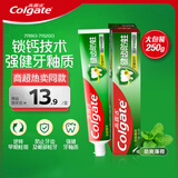 高露洁（Colgate）全面防蛀超爽薄荷味牙膏大容量250g 清新口气 新老包装随机发货
