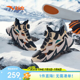 安踏儿童男童二棉鞋加绒保暖靴子大童户外雪地靴运动鞋A312346908H