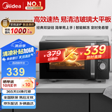 美的（Midea）微波炉经典升级款M2A 家用小型20升平板式易清洁快捷双旋钮高效速热杀菌除味以旧换新