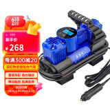 嘉西德0377-A 双缸数显车载充气泵轮胎汽车打气泵预设胎压自动充停 