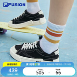 FILA FUSION斐乐潮牌POP帆布鞋女鞋2025春夏运动鞋休闲板鞋