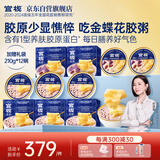 官栈养肤即食金蝶花胶粥3口味210g*12碗代早餐鱼胶原蛋白滋补营养品
