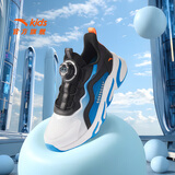 安踏儿童运动鞋男女童跑步鞋秋冬季网革旋钮扣犟弹科技学生赤焰跑鞋 【男密网】白/亚海蓝/黑5523J-5 32 脚长约20cm