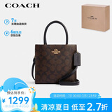蔻驰（COACH）【品牌直供】女士CALLY小号托特包单肩手提斜挎包 5693IMAA8