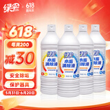 绿伞水垢清除液 电水壶 饮水机除垢 水龙头 浴室水垢清洁剂 900g*4瓶