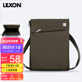 乐上（LEXON）单肩包男士商务斜跨包休闲耐磨iPad包（赠品）颜色随机发货