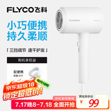 飞科 FLYCO 电吹风机宿舍用 柔风负离子恒温护发 家用冷热大风量快速干发吹风筒FH6290 1800W