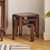 家逸实木小凳子创意沙发凳矮凳换鞋凳客厅小板凳办公室脚踏