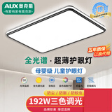 奥克斯（AUX）2025新客厅吸顶灯网红现代简约大气灯具三室两厅组合全屋套餐灯饰 【力荐】特靓96*60cm大客厅三色