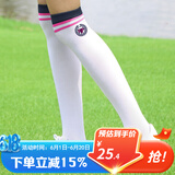 PGM 高尔夫袜子 女士防晒袜 长筒袜 夏季百搭服装 显瘦显高 白藏青