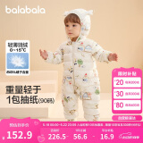 巴拉巴拉婴儿羽绒服冬季连体衣男女童冬季抱衣爬服2024可爱萌208424120208