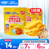 小鹿蓝蓝五一休闲零食高膳食纤维冻干芒果脆10g*3袋儿童零食富含膳食纤维