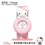 正港（ZGO）儿童手表3-6岁女孩幼儿宝宝hellokitty玩具卡通电子手表 307