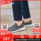斯凯奇（SKECHERS）父亲节礼物男鞋夏季透气一脚蹬网面健步鞋休闲软底运动鞋54609