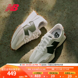 NEW BALANCENB327 官方休闲鞋男鞋女鞋情侣夏季舒适轻便百搭运动鞋复古绿 白色/灰白色 MS327ASN 40.5 (脚长25.5cm)