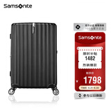新秀丽（Samsonite）行李箱28英寸拉杆箱时尚旅行箱包大容量密码箱GU9托运皮箱黑色 
