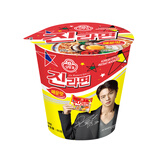 不倒翁奥多吉方便面拉面韩国进口泡面 辣味金拉面杯面65g