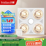 飞雕（FEIDIAO）灯暖浴霸取暖LED照明换气浴室取暖器灯暖一体卫生间适用普通吊顶