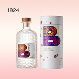 1024浓香型白酒39度纯粮酿造繁花Blossom系列川派白酒聚会自饮 39度 500mL 1瓶