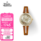 薇薇安·威斯特伍德（Vivienne Westwood）西太后手表女士皮带腕表女生日520情人节送礼物女送女生V168GYTN