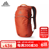 GREGORY格里高利 NANO蜂鸟 男女旅行户外徒步背包登山包通勤双肩背包18L 18L-火花橙