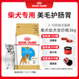皇家狗粮 柴犬幼犬狗粮 犬粮 宠物中型犬 SIJ29 全价犬粮 2-10月 3KG
