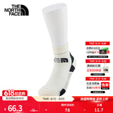 北面（The North Face）运动袜男女通用款户外吸湿透气春季上新|2XY5 O2D/白色 M