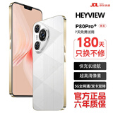 HEYVIEW手机1TB内存2025新品5G全网通骁龙888处理器电竞游戏7800mAh快充长续航拍照6年质保抗摔防水新机 雪欲白 16G运行+256G内存