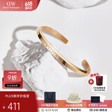丹尼尔惠灵顿（DanielWellington）dw手镯男女 经典开口情侣手镯时尚饰品 生日礼物送女友 玫瑰金小号 DW00400003