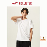 HOLLISTER24夏款经典小海鸥情侣基础款短袖T恤男装女装KI324-4042 白色 M (180/100A)