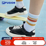 FILA FUSION斐乐潮牌POP帆布鞋女鞋2025春夏运动鞋休闲板鞋