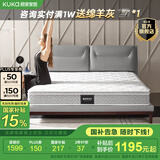 顾家家居（KUKA） 乳胶床垫 席梦思静音弹簧梦想垫双人床垫子卧室 Pro版梦想垫0001D 1500*2000
