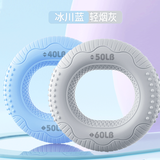 踏彬握力器硅胶握力圈男专业练手力女儿童老人手指握力球康复训练器材 递增练2个装【蓝40/50+灰50/60】