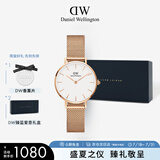 丹尼尔惠灵顿（DanielWellington）DW手表女 简约欧美表钢带石英女士手表节日礼物送女友DW00100219