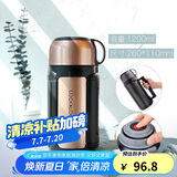 乐扣乐扣（LOCK&LOCK）佳益特便携保温壶车载户外男女便携保温水壶1.2L香槟色