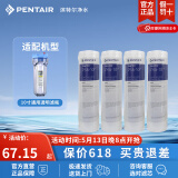 滨特尔（pentair） 净水器家用 前置10寸PP棉滤芯 简易更换 PP棉滤芯 10寸5μm通用 4只装