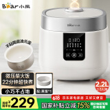 小熊（Bear）电饭煲 2~3人小型电饭锅 多功能微压快煮陶瓷油内胆 可预约小容量电饭煲2.2升 DFB-D20H2