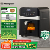 西屋（Westinghouse）可视化空气炸锅6升大容量金属内腔体多功能烤箱免翻面炸锅 WKZ60H10