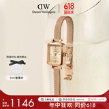 丹尼尔惠灵顿（DanielWellington）DW手表女全新复古小方糖钢带腕表节日礼物送女友DW00100651