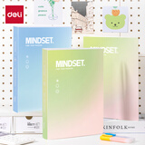 得力（deli）60页/A4资料册 文件夹收纳册孕检产检册 插页袋合同档案存单标书分页收纳夹办公学习PQ107-60蓝