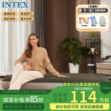 INTEX 64107单人加大充气床垫户外防潮垫陪护折叠床车载床N