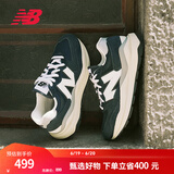 NEW BALANCE NB5740官方休闲鞋男鞋女鞋情侣增高网面舒适透气百搭情侣运动鞋 藏青色 M5740VLB 43 (脚长27.5cm)