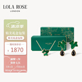 LOLA ROSE罗拉玫瑰常青藤耳钉项链女节日礼物送女友生日礼物女