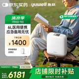 鱼跃(yuwell)医用便携制氧机户外吸氧旅游高原车载制氧机充电Spirit-6