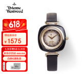 薇薇安·威斯特伍德（Vivienne Westwood）西太后手表女士琥珀石英腕表女生日送礼物女情人节送女友V141BKBK