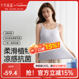 十月结晶孕妇哺乳内衣背心哺乳吊带女春夏款产后喂奶神器防走光 【升级冰皮】浮冰蓝 L