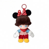 泡泡MA RT DIMOO WORLD  迪士尼系列米奇搪胶毛绒包包可动人偶 米妮的气球/拆盒未拆袋