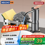 科固（KEGOO）洗洁精水槽按压器置物架 厨房洗菜盆洗涤剂压取延长管皂液器K5065