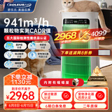 SOLEUSAIR舒乐氏Umi宠物空气净化器吸附猫毛除细菌过敏源除甲醛雾霾异味净化机C02绿精灵