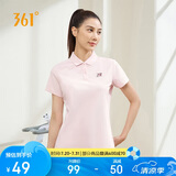 361°短袖女春夏季运动t恤速干衣polo衫跑步健身休闲瑜伽662424130H-2